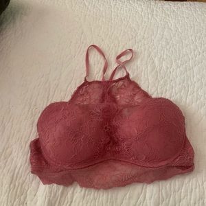 XOXO Pink Lace Bra Top